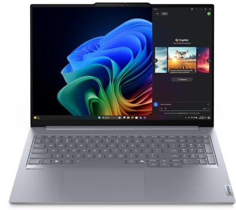 Lenovo ThinkBook 16 G7 QOY 21NH000JUS 16 Copilot+ PC Notebook - WUXGA - Qualcomm Snapdragon X Plus X1P-42-100 - 16 GB - 512 GB SSD - English (US) Keyboard - Luna Gray - Qualcomm Chip - 1920 x 1200 -