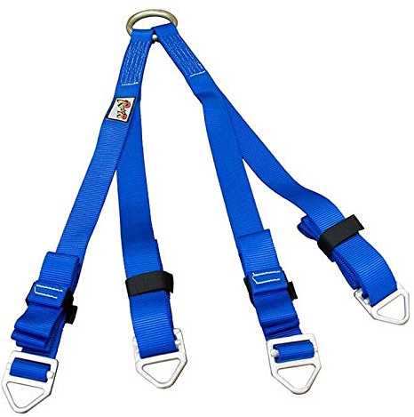 RNR Litter Bridle – Fully Adjustable Lifting Bridle for Rescue – Vertical and Horizontal Rigging – 9,000 lb Webbing – Made in USA