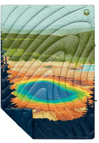Rumpl Original Puffy Blanket 1P - Yellowstone