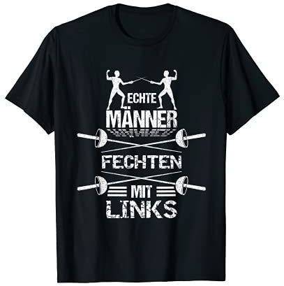 Herren Fechtmeister Fechten Bekleidung Fechtsportler Fechter T-Shirt