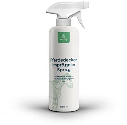eco:fy Spray d'imprégnation pour Couvertures de Cheval Imperméabilisant Imperméabilisant Scellement Contre l'humidité et la saleté Respirant (0,5 l)