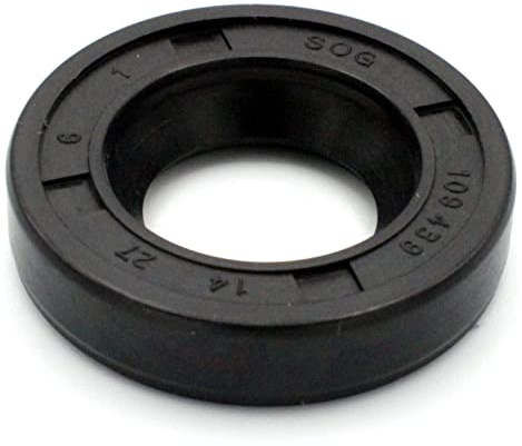 Parts and Parts Radialwellendichtring 14x27x6mm, AS/TC/BASL/WAS, DIN 3760 Simmerring, NBR 70, hitze & chemikalienbeständig, ideal für Motoren, Pumpen, Getriebe & industrielle Anwendungen