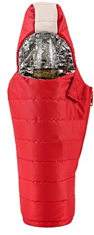 ZYXTLY Funny Beer Gifts for Dad Men Father Lovers Boyfriend Gifts,Beer Jacket,Insulated Beer Cooler Sleeve,Beverage,Cold Beer Coats Wine Cooler Sleeve Beverage Cooler Jacket Cover Funny Beer Sleeve