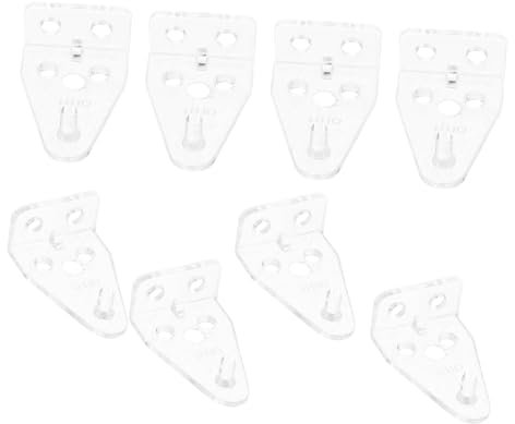 MAGICLULU 24pcs Horizontal Blind Brackets Window Shades Bracket for Bathroom Shutters