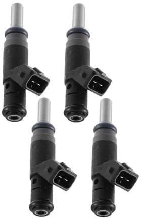 ENLIGMA Auto Einspritzdüse 4 Stücke Auto Kraftstoff Injektoren Für BMW 116i 118i 120i E87 2003-2011 316i 318i E46 2001-2005 X3 E83 Z4 E85 2005-2009 7506158 13537506158 Kraftstoff-Einspritzdüsen