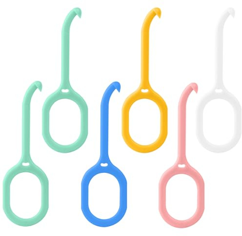 OFFCUP Removedor De Alineador Herramientas, 6 Piezas Extracción Del Alineador, Herramientas de Extracción de Alineador Dental Invisible, Para El Cuidado Bucal Dental (Oval)