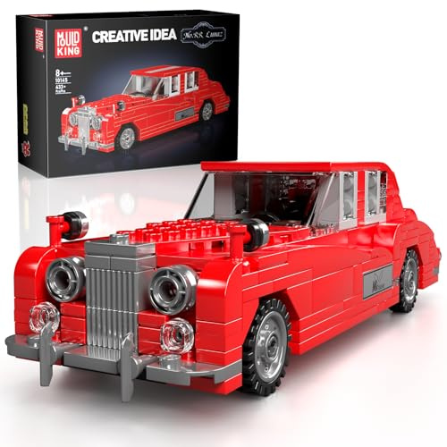 Mould King 10145 Briques de construction Technique pour voitures anciennes RR Vintage Voiture ancienne Modèle de voiture adulte Kit de construction pour fans adultes (433 pièces)