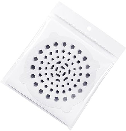 Homoyoyo 20piezas Pegatinas Filtrantes para Drenaje De Pelo Filtros Desechables para Ducha y Fregadero Protección Eficaz contra Obstrucciones Baño y Cocina