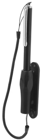 Touch Screen Pen for Mobile Phone, Abs Stylus Pen with Holder | Detachable Tip, High Sensitivity Writing, Convenient Storage, Black Finish for Teaching Machines and Smart Blackboards