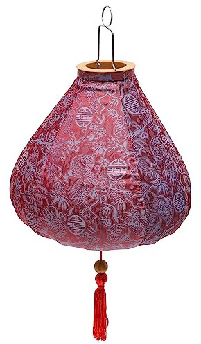 Linternas de Papel Decoraciones, Linternas Chinas, Linternas de Festivales Linternas de Seda de Vietnam Linternas Colgantes japonesas Chinas orientales Lámpara de linternas Hoi an