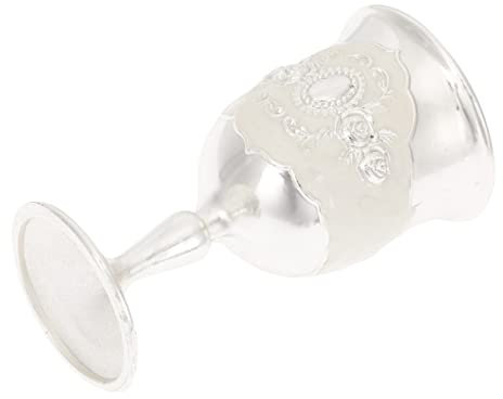 HOMOBABE Calice Da Vino in Lega Di Zinco Retrò, Coppa Da Vino Delicata Bordi Lisci, Bicchiere Whisky Per Feste, Bar e Banchetti Nuziali