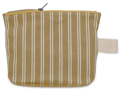 Linnea Trousse de Toilette en Coton 22x17 cm Lili DÉCO Marron houblon