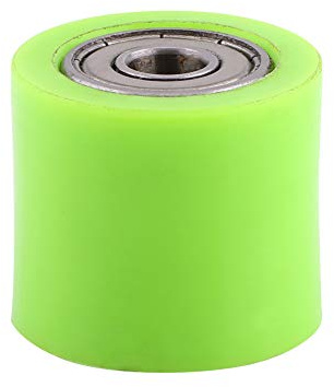 Brrnoo Tenditore a Catena, con Rullo a Catena 8 Mm 8 Mm Liscio per Motociclette per Bici Strada ATV (Verde 8mm)
