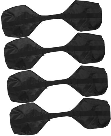 BESPORTBLE 4 Piezas Sacos de Arena para Toldos Unidades Resistentes al Viento Bolsas Rellenables para Patas de Carpa Sombrillas y Toldos Exteriores