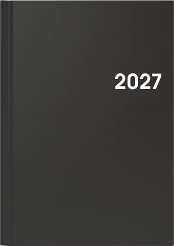 BRUNNEN Buchkalender Mod. 796 2027 | A5, Kunststoff, schwarz