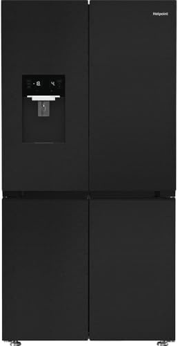 Hotpoint American Fridge Freezer - Dark Inox - E Rated