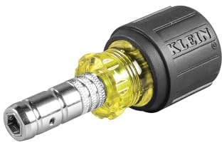 Klein Tools 65131 2-in-1 Nut Driver, Hex Head Slide Drive, 1-1/2-Inch