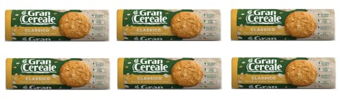 6x Mulino Bianco Gran Cereale Classico korn getreide kekse Multi Cerealien 250g