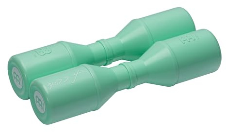 Meinl Percussion Shaker Luis Conte - Medium Live- Artist Series Doppel-Shaker - 17 cm Länge - Musikinstrument - Kunststoff, Seafoam Green (SH4SF) | Doppel-Shaker, Medium Live Shaker mit mittlerem Sound, Kunststoff
