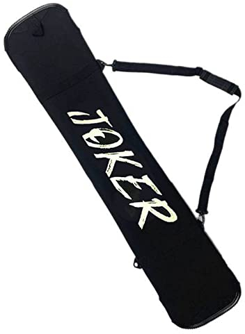 WEALTHY73 Tragbare Universalfurnier Elastische Schutzhülle Snowboardausrüstung Aufbewahrungstasche Stoßfestes Elastisches SBR-Gewebe Bequem und Verschleißfest,Black,145CM