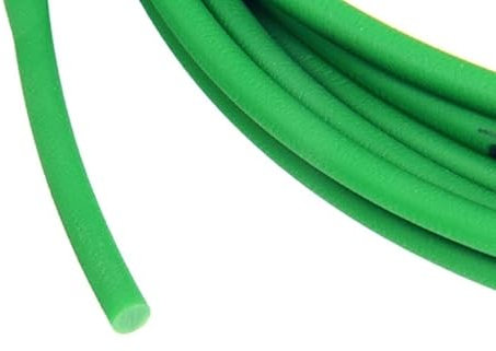 1M-5Meter runder Polyurethan-Förderantriebsriemen PU-grüne Antriebsriemen mit rauer Oberfläche for Textilmaschinen, Durchmesser 1,5 mm - 18 mm (Size : 3Meters, Color : Dia 18mm)