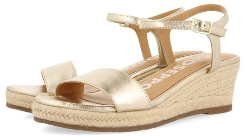 GIOSEPPO Damen Yalaha Espadrilles, Platin, 40 EU