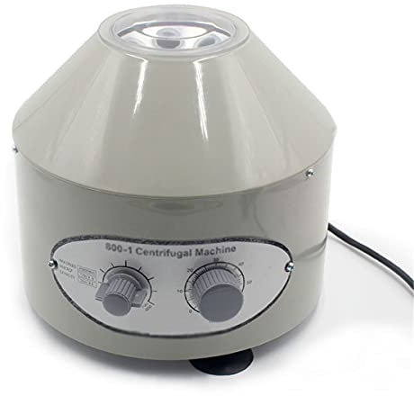 Petite centrifugeuse 800D, machine de centrifugeuse électrique de bureau 4000 tr/min, équipement de laboratoire à basse vitesse, pratique pour la biologie, la chimie, tube à centrifuger 20 ml x 6