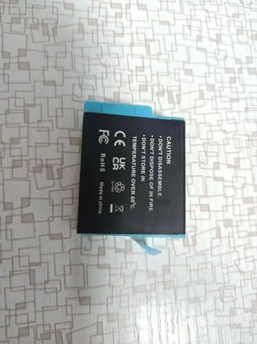 CITYORK Battery Charger Kit(2-Pack), For GoPro Hero 12 Hero 11/10/9 Black, With USB Cable And Type-C Triple Channel Slots Battery Storage Box With LED Indicator(1 Charger + 2 Batteries)