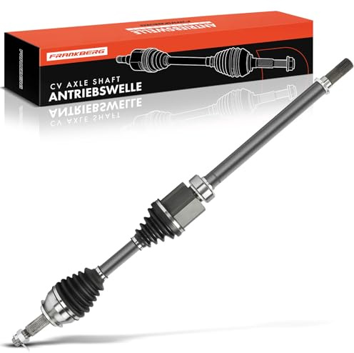 Frankberg Semiasse Albero di trasmissione Cambio manuale Asse Anteriore Destra senza ABS Ring Compatibile con Qashqai II SUV J11 J11 Kadjar HA HL Replace# 391004EB1A