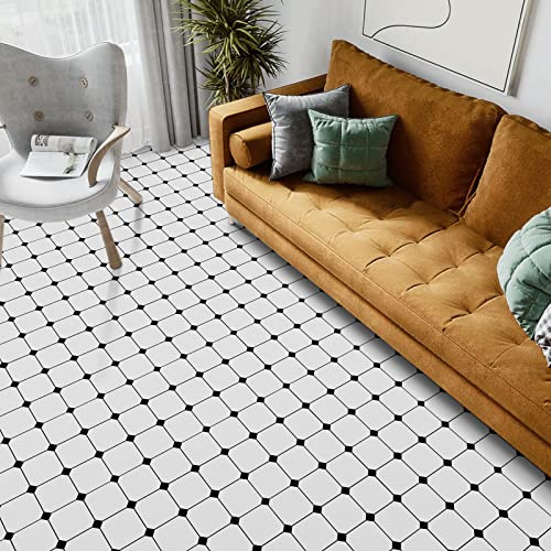 Elffloor Self Adhesive Floor Tiles Peel and Stick Floor Tiles