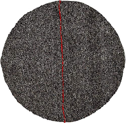 AKRON - Disco Cristalizador de Lana de Acero para Rotapav Diámetro 22 cm - LOTE 2 DISCOS