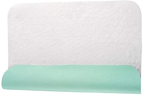 Pflege-Point® Inkontinenzauflage Betteinlage wasserdicht waschbar Nässeschutz Krankenunterlage Mehrweg, 75 x 85 cm (grün)