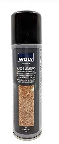 Woly - Spray Renovador Ante Nobuck Zapatos Calzado Bolsos - 250 ML (Azul Oscuro)