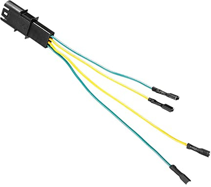 GSRECY Spegelkabel, 4 stift sidospegel värmefunktion anslutning kabel kabel kompatibel med BMW E90 F10 F30 E70 E71 X5 X6