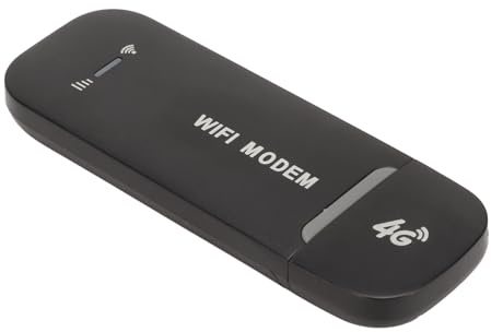 4G LTE USB-WLAN-Modem für Laptop-PC, USB-Karten-WLAN-Router mit SIM-Kartensteckplatz, Drahtloser Netzwerkadapter, Tragbare WLAN-Karte für Windows-Desktop-PC-Mobiltelefone