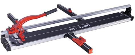 RONGU 48 Zoll Manuelle Fliesenschneider Maschine Einzelne Schiebeschiene Adjustable Keramische Porzellanfliese Schneiden Heavy Duty 1200mm RJ1200JQLHJDGUE