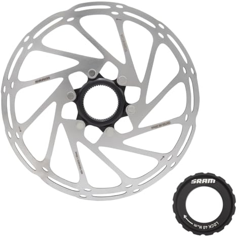 Sram Rotor Zentralscheibe - 200mm Zentralverriegelung 2,0mm inkl. externem Sicherungsring