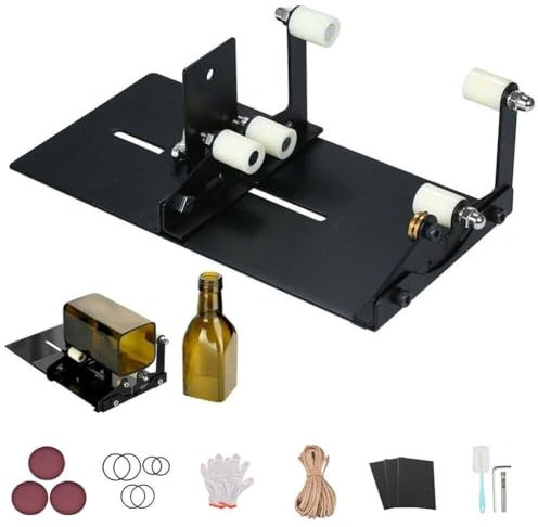 Kit tagliavetro, tagliabottiglie di vetro, tagliabottiglie di vino, decorazione artigianale creativa, adatto for birra, bottiglie di vino