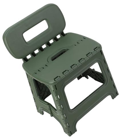Aramox Sedia Pieghevole Manico Ergonomico Design Portatile Piccolo Sgabello per Pesca -domining, Materiale PP (S (40 cm / 15.7in)) (L (60 cm / 23.6in)) (S (40 cm / 15.7in))