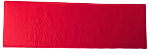CB Home & Style Bankauflage Filz 120 x 40 cm Bankkissen Sitzpolster Bank Gartenbank Auflage (Rot)