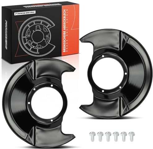 Frankberg 2 placas de anclaje para guardabarros delantero 45255-SR3-V00 | Compatible con: Civic VII Hatchback EP EU EV, Civic VII Saloon ES ET, Civic VII Coupé EM2