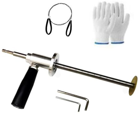 Uqezagpa Tagliatubi per tubi interni in PVC con manico in acciaio inox set di utensili per tagliatubi interni