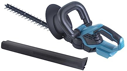 Cortasetos, Cortasetos sin escobillas, Cortador de setos inalámbrico, Cortador de Sierra de poda de Doble acción, Mango Giratorio, Herramienta de jardín for batería de 18V(NO Battery)
