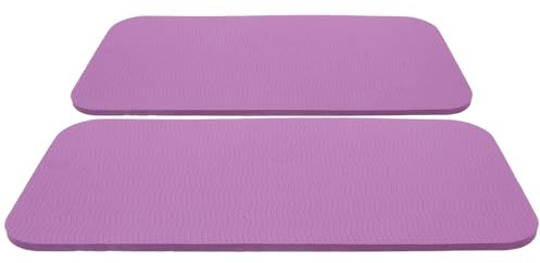 CLISPEED 2 Stück Garten Knieschoner aus TPE Wasserabweisend 34X17X06cm Stoßdämpfend und Leicht Kniepolster für Gartenarbeit Yoga und Babypflege