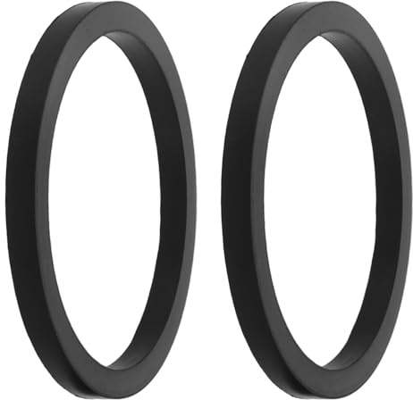 TOBBOMEY Lot de 2 Joints en Silicone pour Tube en Verre de Chauffage de Terrasse 10 Cm, Pièces Détachées D’étanchéité Résistantes à Haute Température pour Chauffe-terrasse Extérieur,