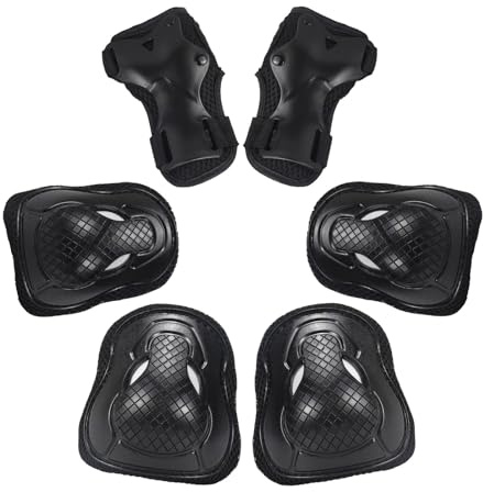 Juego de rodilleras para patinaje infantil para niños de 3 a 8 años, protectores de manos y codos para patinaje, patineta y niños