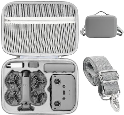 Ecofocet Bolsa para dji Neo 2, Funda para dji Neo 2 | Estuche para DJI Neo 2, para Controlador RC-N3/Batería Neo2, para la protección y almacenamiento de drones