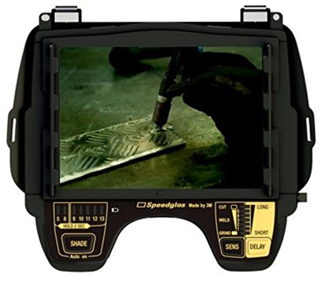 Speedglas 9100 Automatikschweißfilter ADF Schweißfilter für Speedglas 9100-Schweißmasken, Größe: 9100XXi, Ultraviolett-Filter, Kunststoff, 45 x 107 mm