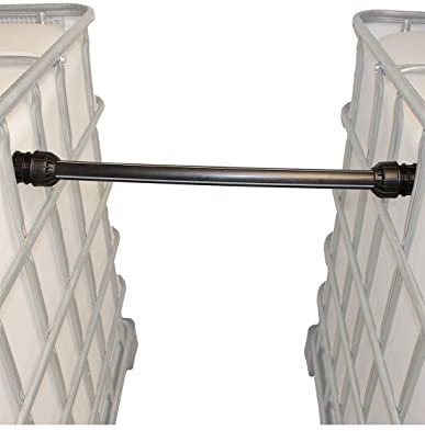 Multicuves - Kit de couplage pour récupérateurs d'eau - Ø 32 mm - Tuyau 65 cm