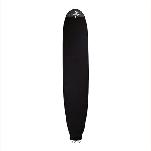 SURF LOGIC Surflogic Stretch Longboard Cover 9'2 Black Zubehör für Erwachsene, Unisex, Schwarz (Schwarz), Einheitsgröße